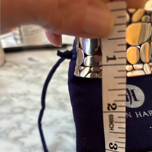 John Hardy kali pebble wide cuff bracelet - Picture 7 of 12